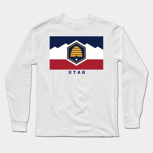 Utah Flag Long Sleeve T-Shirt